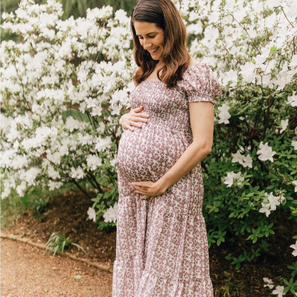 PinkBlush Floral Maxi Dress